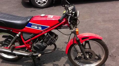 Honda Mb5 50cc Red2 Youtube