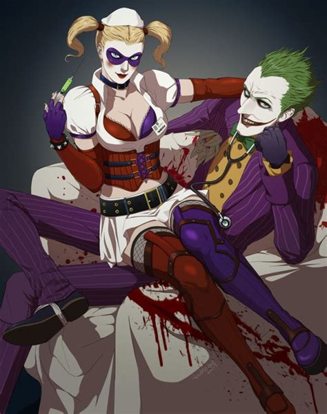 Bloody Fun With Joker Harley Quinn Porn Pics Sorted