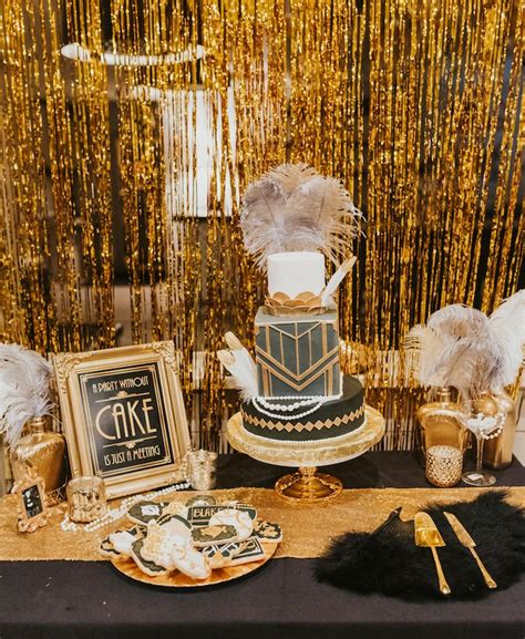 how to throw a great gatsby themed party haute off the rack great gatsby party decorations