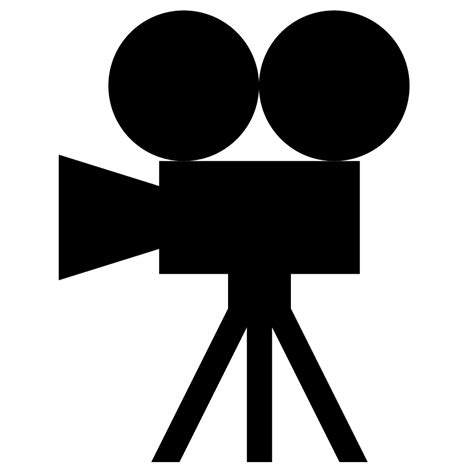 Photographic Film Movie Camera Video Cameras Clip Art Movie Camera Icon Png Download 875 875