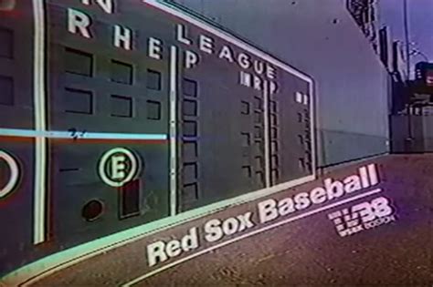 Remember When Channel 38 In Boston Carried The Red Sox