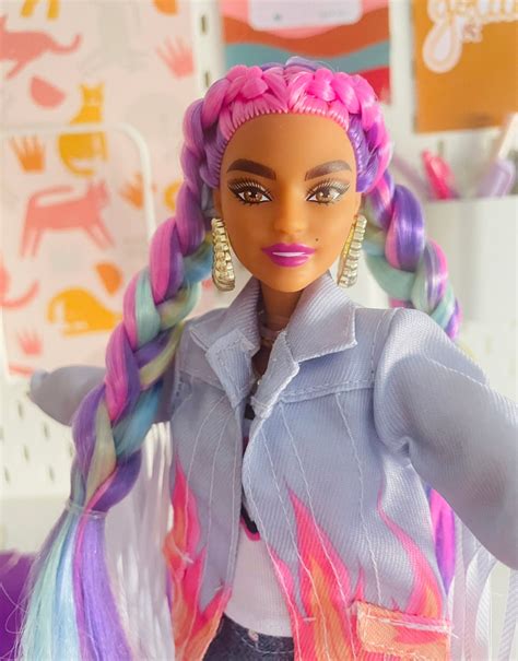 Barbie Extra Rainbow Braids Rare Unboxing And Review Barbie Girl Wonderland
