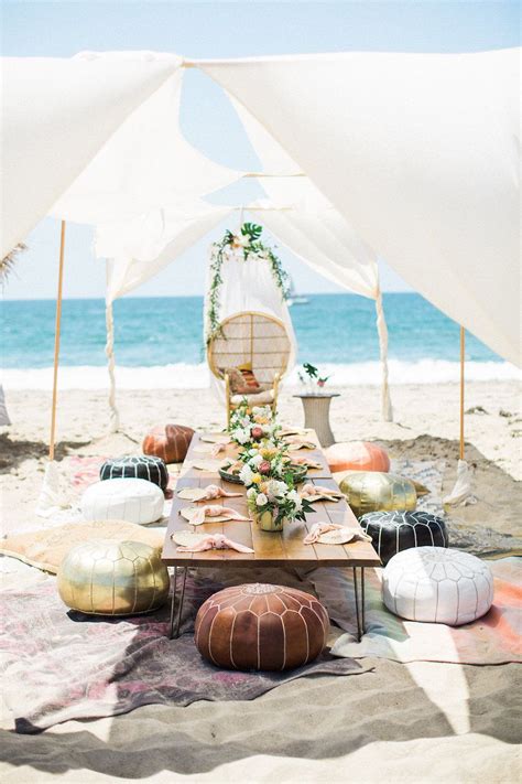 I'm so happy to share that disney has provided a bunch of beach theme party ideas and i love them all! Boho Beach Birthday Party Inspired By Tulum | Beach party ...
