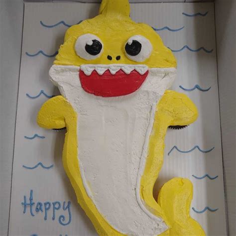 Baby Shark Cupcake Cake Sweet Talkin Treats