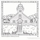 Lighthouse Coloring Mission Point sketch template