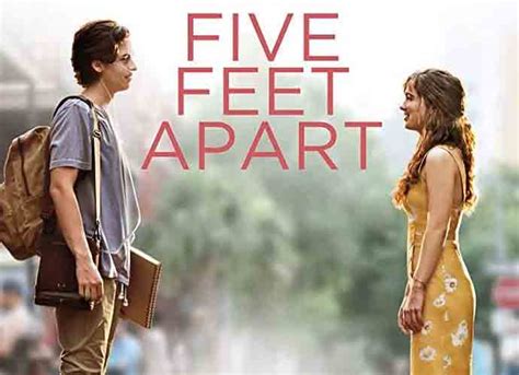 A pair of teenagers with cystic fibrosis meet in a hospital and fall in love, though their disease means they must avoid close physical contact. 'Five Feet Apart' Blu-Ray Review: Doesn't Rise Above ...