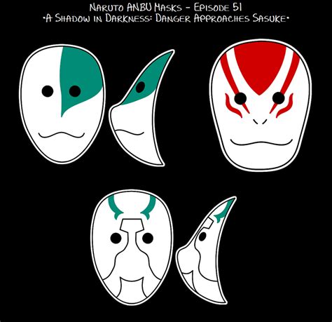 Naruto Ep51 Anbu Masks By Purpledragon42 On Deviantart