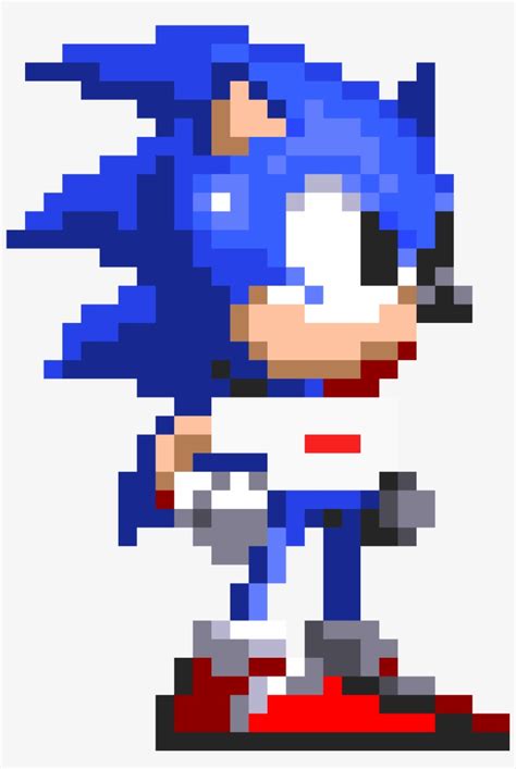 Sonic 2 Sprite Sonic 8 Bit Png Transparent PNG 3000x4100 Free