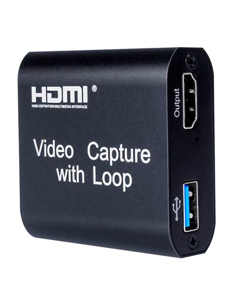 Capturadora De Video Usb Hdmi Capture Con Audio Y Microfono 4k Oechsle Ubicaciondepersonas