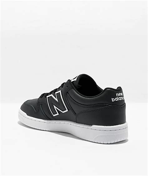 New Balance Lifestyle 480 Black And White Skate Shoes