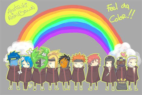 Akatsuki Rainbown By Litteldeadqueen On Deviantart
