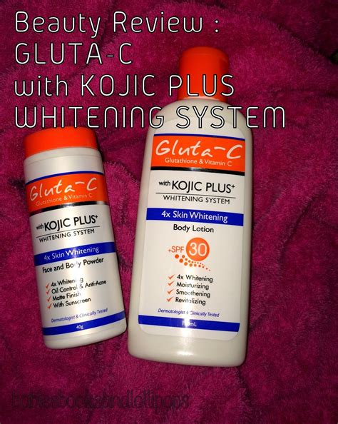 Babies Books And Lollipops Gluta C With Kojic Plus Whitening System