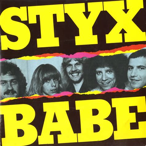 styx babe uk 7 vinyl single 7 inch record 45 239530