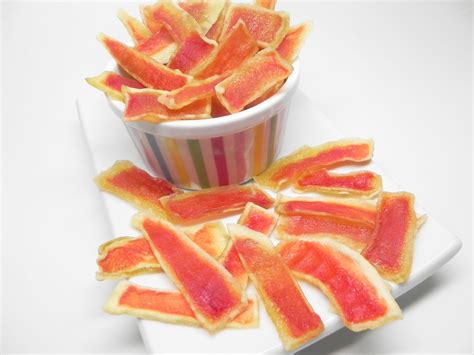 Chewy Watermelon Rind Candy Recipe