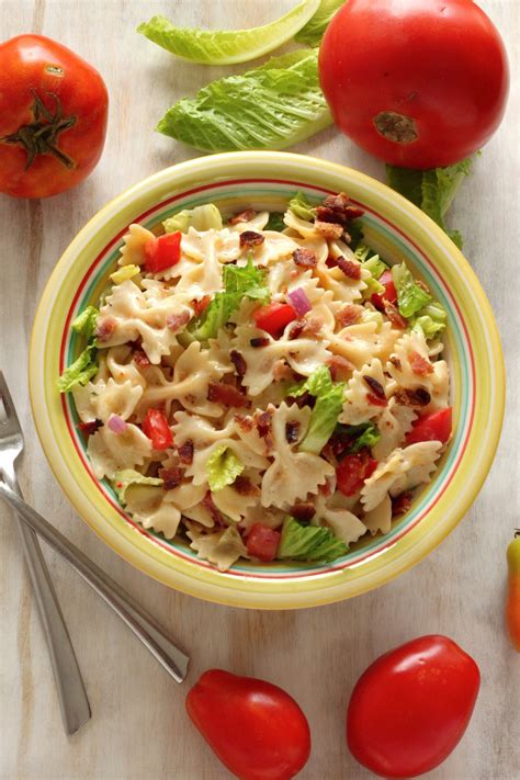 20 Minute BLT Easy Pasta Salad Baker By Nature