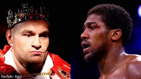 Tyson Fury Vs Anthony Joshua 95 Confident The Fight Happens Youtube