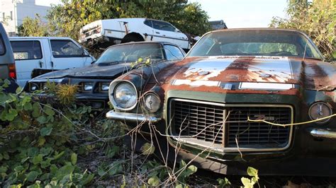 Left To Rot Abandoned American Muscle Cars In Japan Youtube