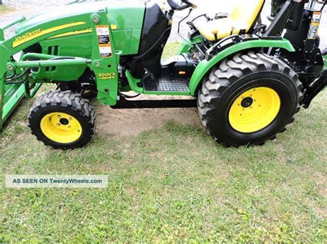 2009 John Deere 2720 Tlb Tractor Loader Backhoe 4x4 540 Pto 3 Point 46