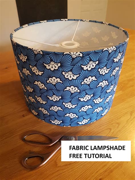 Make Your Own Beautiful Lampshade With Your Own Choice Of Fabric Design