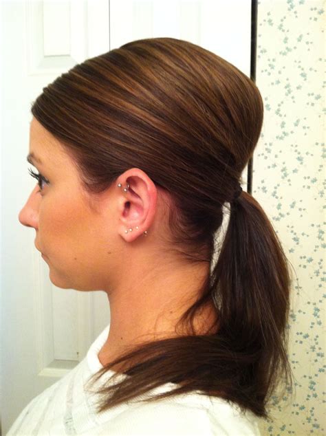 Bump Pony Tail Pin Really Works Hair Makeup Hair Ponytail