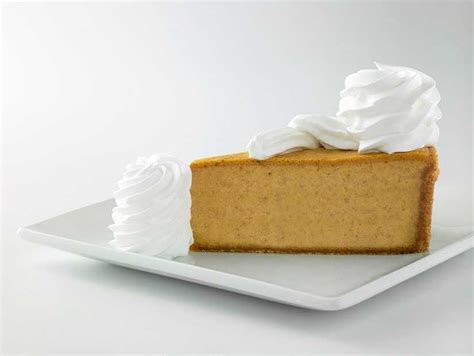 Pumpkin Cheesecake Is Back At Cheesecake Factory The Cheesecake