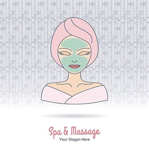 best face massage illustrations royalty free vector graphics and clip art istock