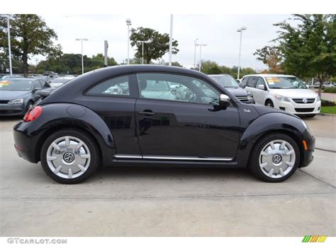 2013 Deep Black Pearl Metallic Volkswagen Beetle Turbo Fender Edition