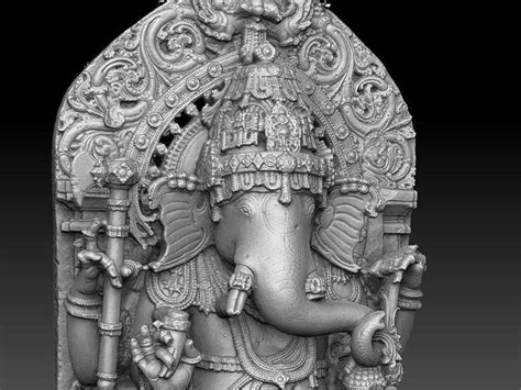 Ganesha Statue 3d Model Cgtrader