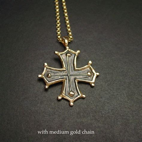 Cathar Cross Occitan Cross Pendant Languedoc Medieval Etsy