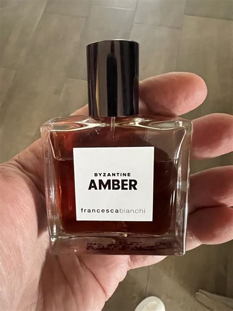 Byzantine Amber Francesca Bianchi Parfum Un Nouveau Parfum Pour Homme