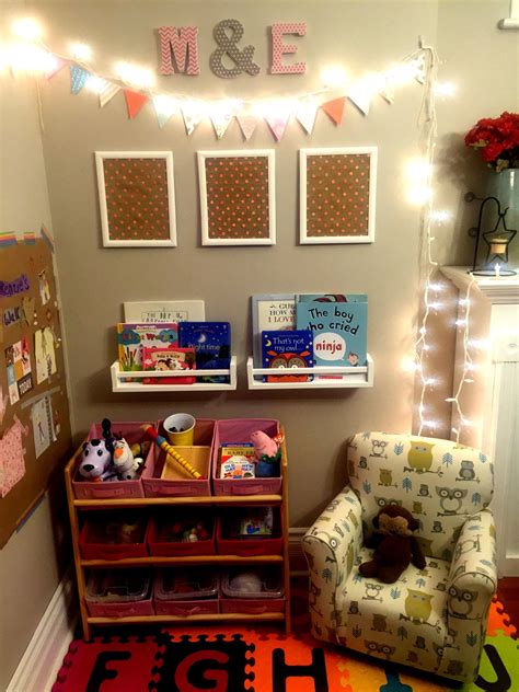 Kids play corner, houston, texas. Create a toy and reading corner in your main living area ...