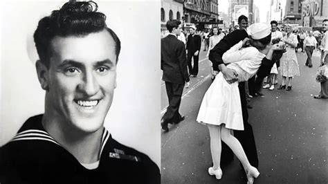 cover story the wife of the famous ‘kissing sailor is in the iconic 1945 photo and it s not