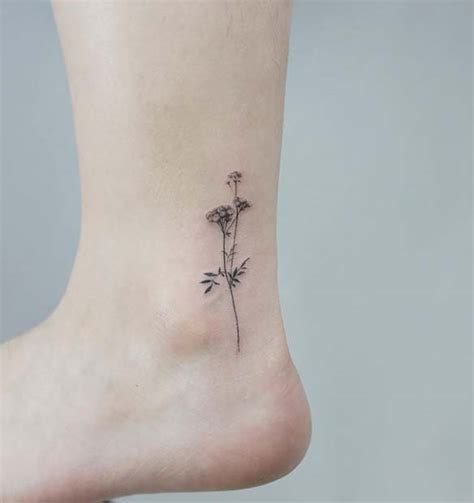 43 Pretty Ankle Tattoos Every Woman Would Want Stayglam