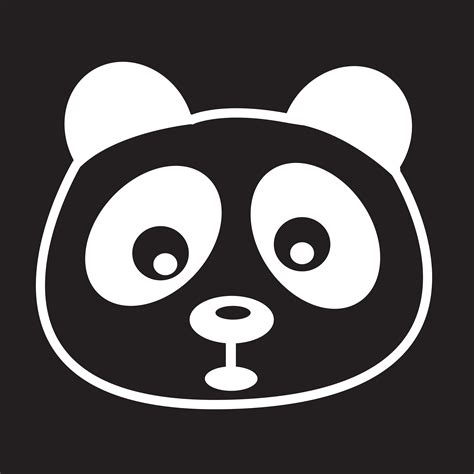 Panda Icon Symbol Sign 627766 Vector Art At Vecteezy