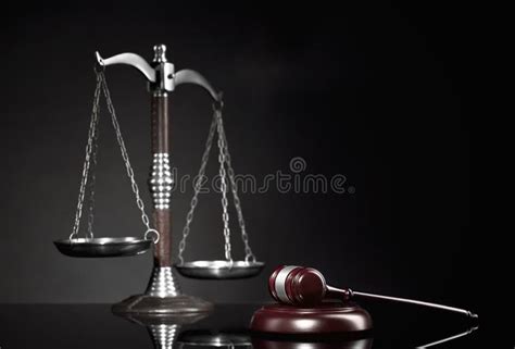 Judge`s Gavel And Scale Of Justicelegal Office Stock Image Image Of