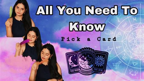 All You Need To Know Pick A Card Important Messages Youtube