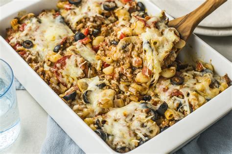 Pizza Casserole Recipe With Pepperoni And Ground Beef