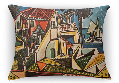 Custom Mediterranean Landscape By Pablo Picasso Rectangular Throw