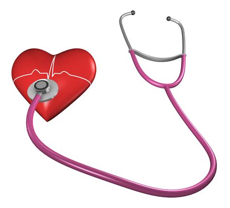 Stethoscope Heart Medicine Stethoscope With Heart Transparent Png