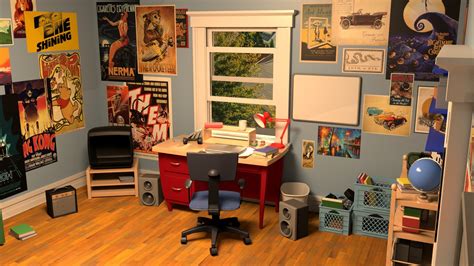 Artstation Vr 3d Remake Of Andys Room Toy Story 3