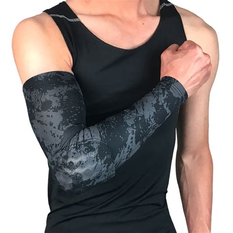 Funcee 1pc Compression Arm Sleeve Breathable Protective Hand Elbow