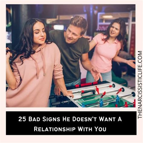 Bad Signs He Doesn T Want A Relationship With You Romantified