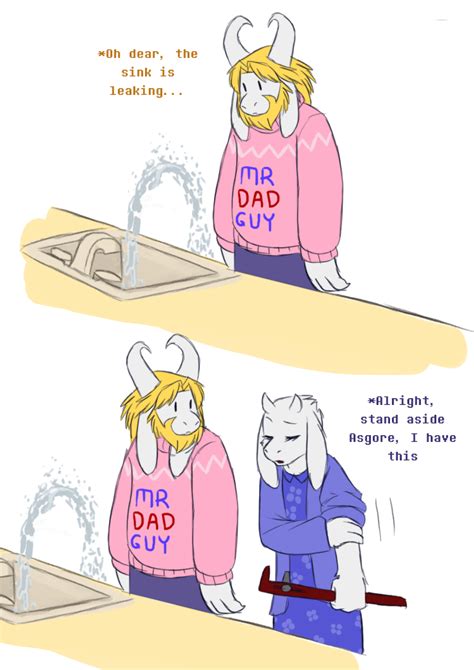 Relationship Of Asgore And Toriel In A Nutshell Art By Tc R Undertale