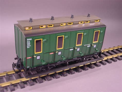 Lgb Trains And G Scale Lgb Trains 3050 Dark Green Coach