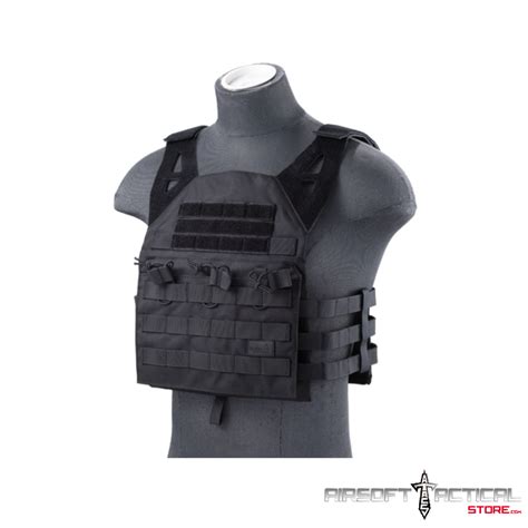 Jpc Style Lightweight Tactical Vest 20 With Retention Cords Color