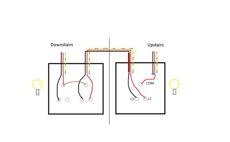 Wiring A Double Light Switch 2 Way Light Switch Wiring Help