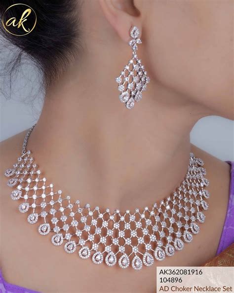 Necklace Diamond Jewelry Designs Bridal Necklace Designs Bridal Jewelry Sets