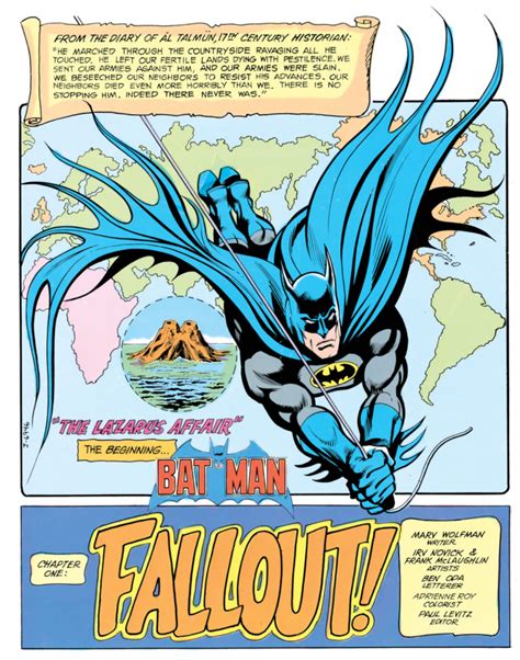 13 Batman Splash Pages An Irv Novick Birthday Celebration 13th