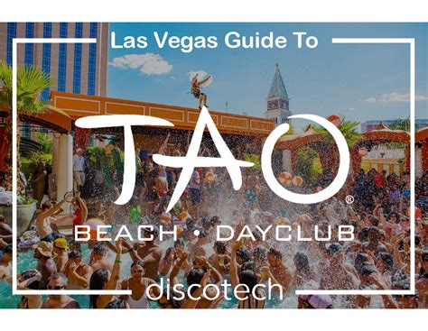 Tao Beach Faq Details And Upcoming Events Las Vegas Discotech The