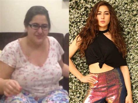 Then And Now Sara Ali Khan S Transformation Journey Will Leave You My